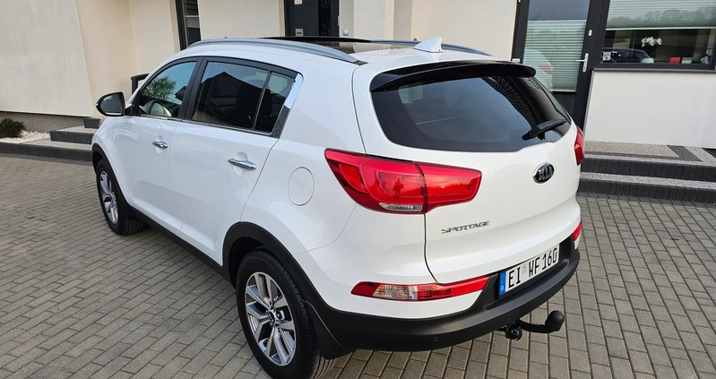 Kia Sportage cena 53999 przebieg: 139540, rok produkcji 2015 z Poddębice małe 254